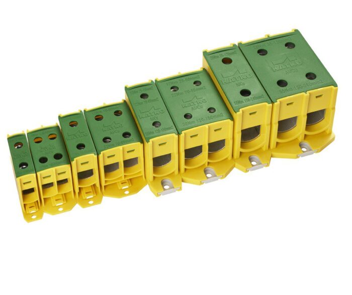 KL 1x120/1K/V/R terminal; 1,5-120mm² Al/Cu; cola-green - Image 1