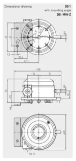 DS-106 mehaaniline õhu diferentsiaalrõhulüliti, 20-300Pa, 1CO, IP54 - pilt 2