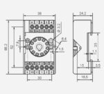 PZ11-01 socket, 11-pin (for R15 3CO) - Image 2