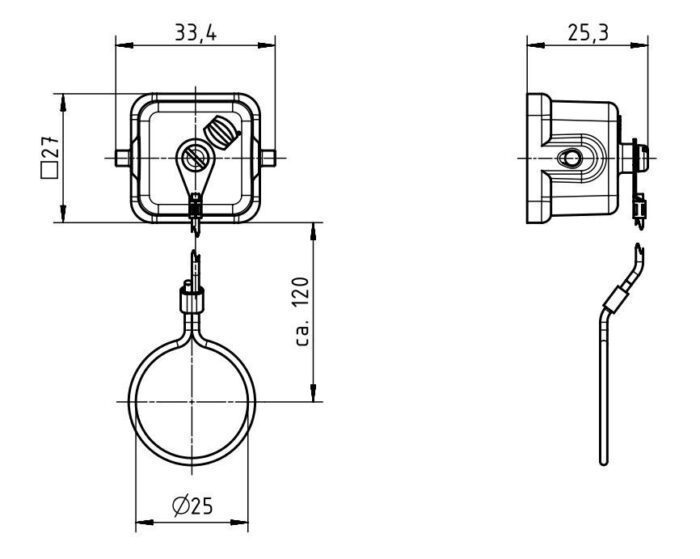 Quick connect connector; 4PIN and/or 5PIN; metal cover on female housing - with female content - Image 2
