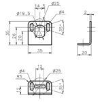 ST-5010 kinnitus S5N seeria plastikkorpuses fotoanduritele - pilt 2
