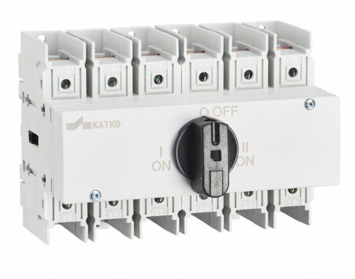 KU 3160CO change-over contact; 3 poles; DIN-plug; 160A; 90kW - Image 1