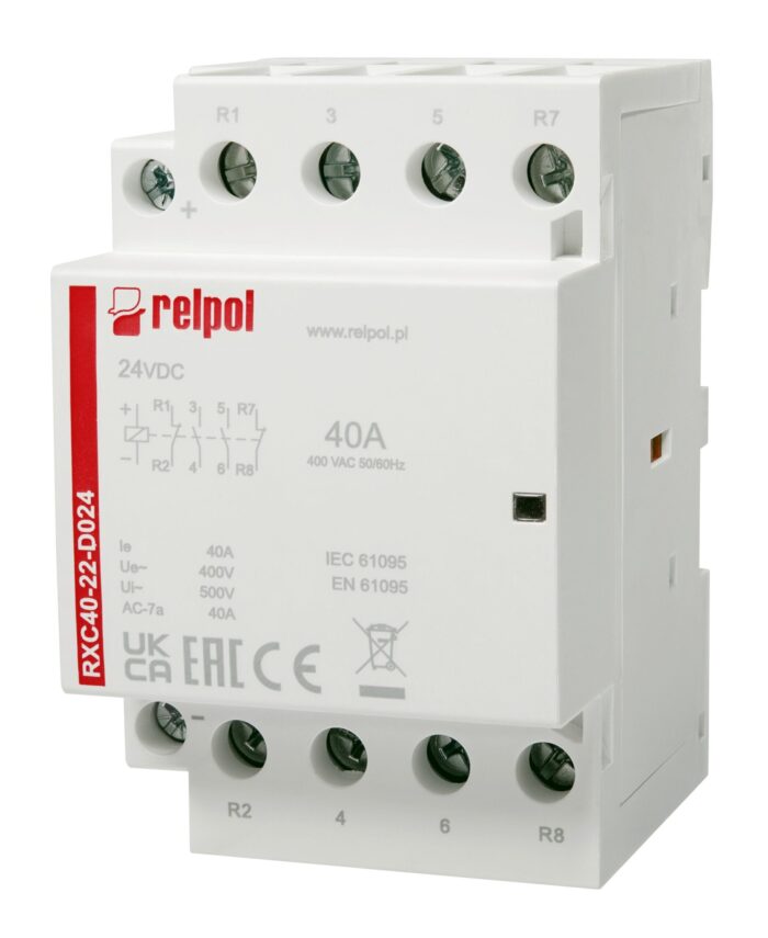 RXC40-22-A230 modular contactor; 230AC; 2NO+2NC; 40A - Image 1