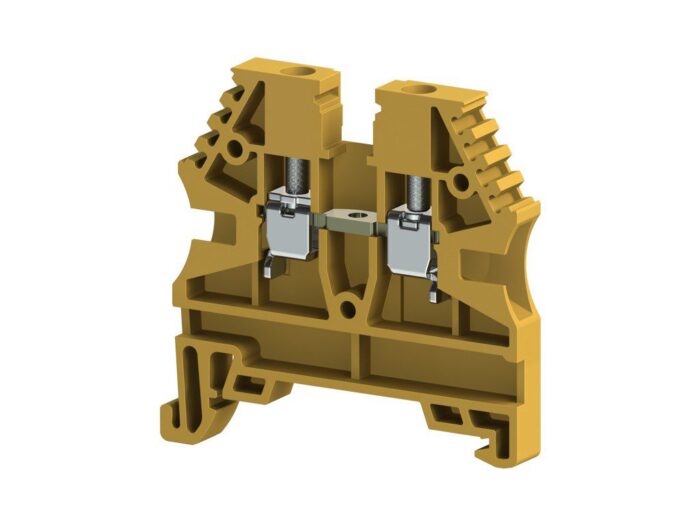 Клеммная колодка AVK 2,5; желтый - Изображение 1