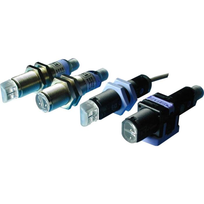 S5N-PR-5-C10-PK Photoelectric sensor; 10-30DC; M18 plastic body; reflective; radial; 0...80mm; PNP dark/light; NO; M12 connector. - Image 1