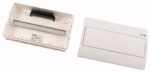 BC-U-1/18-TW-ECO plastic shield with hatch; 260x410x106mm; recessed; ABS; white; 1x18 modules; IP40 - Image 3