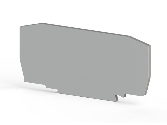 NPP/YBK 10 end cap; grey - Image 1