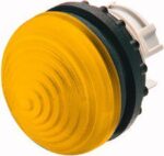 M22-LH-Y amber signal lamp; no LED illumination; cone-coated