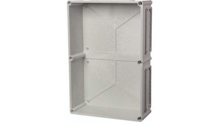 EKWH plastic bottom box; 760x560x150mm; polycarbonate; grey - Image 1