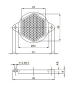 R2 reflektor; Ø48mm - pilt 2
