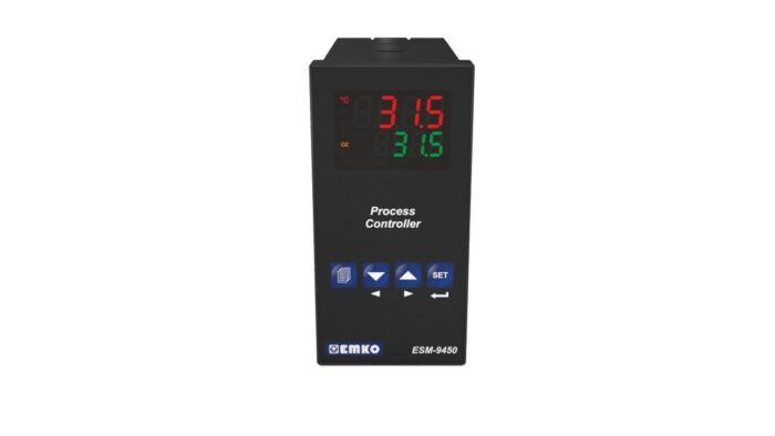 Контроллер процесса ESM-9450; 24 AC/DC; 2 x аналоговых (4-20mA; 0...10V) / 1 x реле (5A); RS-232 ModBus; IP65/20 - Изображение 1