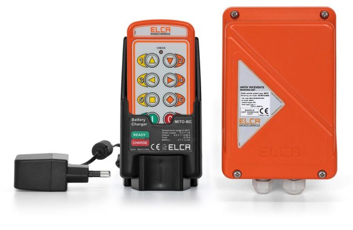 MITO MINI A kit, 8-button transmitter + receiver, 12-24AC/DC, 869MHz, IP67 - Image 1