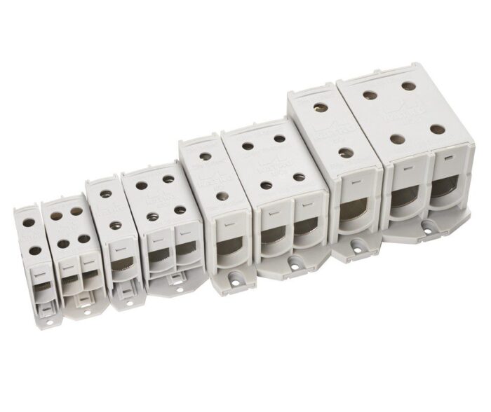 KL 2x70/1H clamp; 1,5-70mm² Al/Cu; grey - Image 1