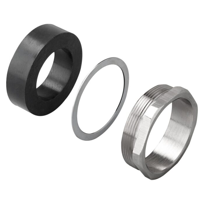 PG11 metal grommet; cable Ø 7,5-10-12,5mm - Image 1