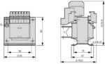 STN0,06(230/24) transformer; input 230AC; output 24AC (2.5A) - Image 2