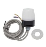 NE-M1ANB-M Signal light with audible alarm, seven different colours, 12-24DC, 88dB, 2 tones, Ø56mm, continuous or flashing, IP65 - Image 2