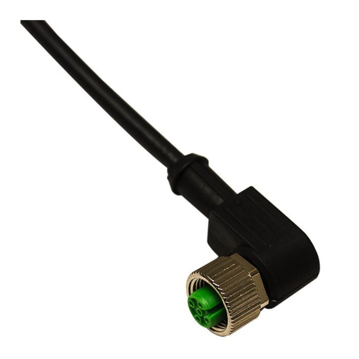 Sensor cable M12; 4pin; PVC; female; 90-rad; 5m - Image 1
