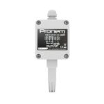 PMD humidity and temperature sensor, 16-32DC, 4-20mA, measuring range -20°...+80°C and 0...100%Rh, wall mounting, IP65 (excluding sensor).