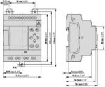 EASY-E4-UC-12RC1 реле управления easyE4, дисплей, 12-24DC/24AC, 8 цифровых входов, 4 релейных выхода. - Изображение 2