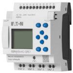 EASY-E4-AC-12RC1 реле управления easyE4, дисплей, 100-240AC/DC, 8 цифровых входов, 4 релейных выхода.