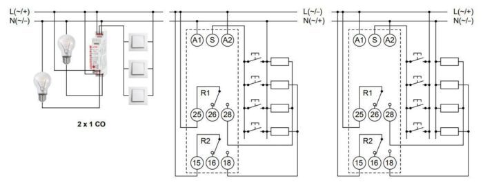 RPB-2PSM-UNI pulse relay; 12-240AC/DC; 2CO; 16A - Image 3