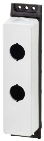 M22-FI2 блок кнопок; 2 отверстия; серый; IP67; низкий профиль