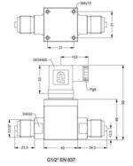 DMD331 differential pressure transmitter; 0...2,5bar; 12-36DC; 4-20mA; 2xG½" sensors - Image 2