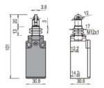 FR 517 teekonnalüliti; 1NO+1NC; plastkorpus; fast action - pilt 2