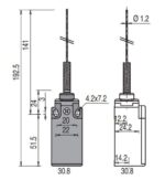 FR 521 teekonnalüliti; 1NO+1NC; plastkorpus; fast action - pilt 2