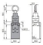 FR 573 Дорожный автоматический выключатель; 1NO+1NC; пластиковый корпус; быстродействующий - Изображение 2