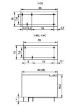RM96P-1011-35-1024 relay; 1C/O; 24DC; 8A - Image 2