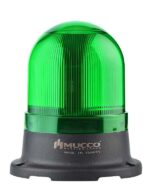 SNT audible + green signal light; 85-260AC/DC; Ø100mm; max 114dB; 10 tones; IP65