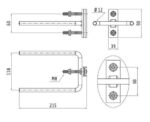 TR8510 Towing Arm Line TR60/85 - Image 2