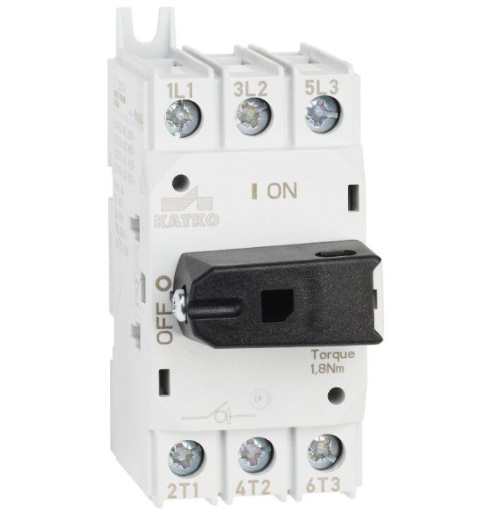 KU 325 load break switch; 3 poles; DIN-bottom mounting; 25A; 11kW - Image 1