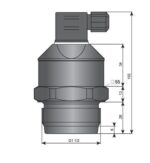 RFLS-53N-1-RE-G level sensor; 95-230AC; relay output - Image 2