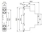 RPN-1TMP-A230 surge protection; 230AC; 1-phase; 1CO; PTC - Image 2