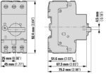 PKZM0-6,3 автоматический выключатель защиты двигателя; 4...6,3A; с поворотной рукояткой - Изображение 2