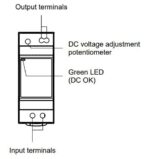 RZI30-12-MN toiteplokk; DIN; 12DC; 2A; 24W - pilt 2