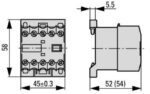 DILER-31-G (24VDC) contact relay, 3NO/1NC, 6A, screw terminals - Image 2