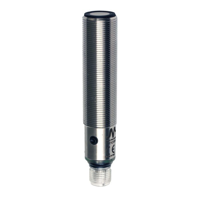 UK1C/G2-1ESY ultrasonic sensor; 10-30DC; M18 metal housing; 80-900mm; 4-20mA; M12 connector; IP67 - Image 1